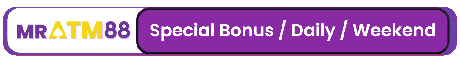 MrATM88 Special Bonus banner, relevant for comparing offers with 100cuci for free credit RM5 no deposit.