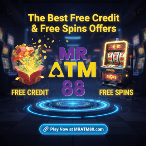 MRATM88 offers the best free credit and free spins bonuses, making it the top free credit link source for free credit no deposit offers