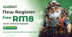 668duit new register rm8 free credit no deposit banner design