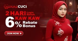 suka2cuci 6 percent kaw kwa rebate bonus banner design