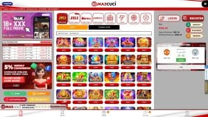 suka2cuci home page design