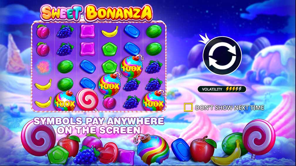 Sweet bonanza is a high multiplier slot games on mratm88