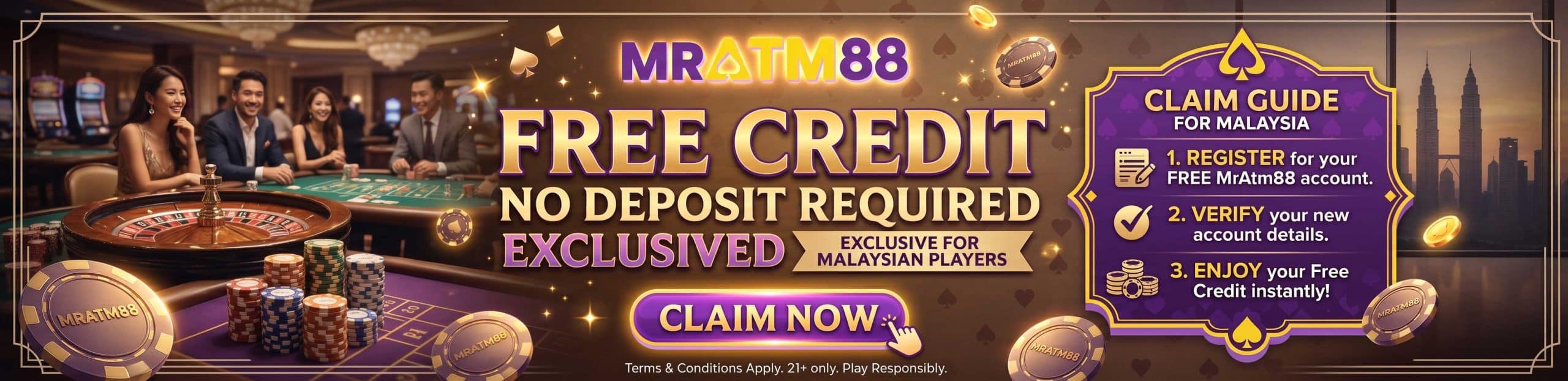MrAtm88 Free Credit No Deposit | Claim Guide Malaysia