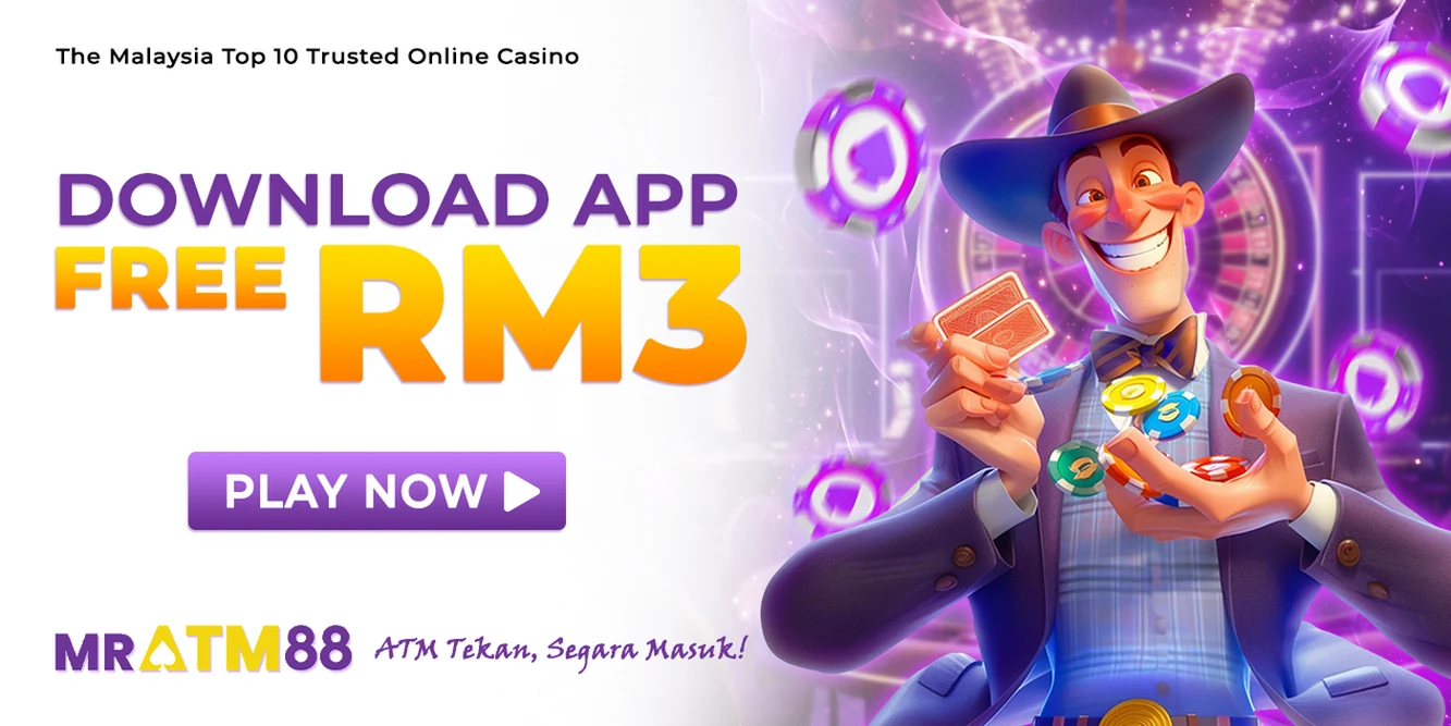 MRATM88 download app free credit RM3 daily promo banner - mratm88-my.org